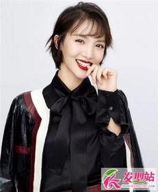 短发女明星网红图片大全,网红女明星短发造型大盘点