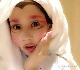 女明星网红敷面膜视频,女明星同款护肤秘诀