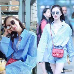 明星网红同款条纹衬衫,时尚界的百搭神器