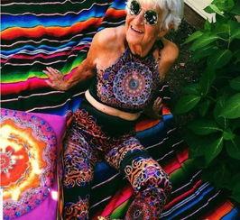 明星网红奶奶简介图片高清,网红奶奶的璀璨人生掠影